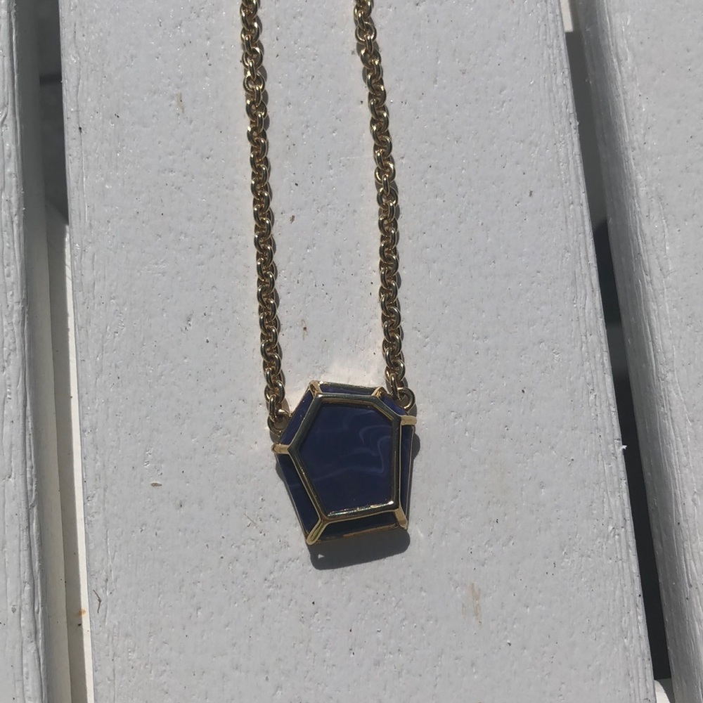 Marc Jacobs Blue Bauhaus necklace & bracelet - Picture 4 of 8